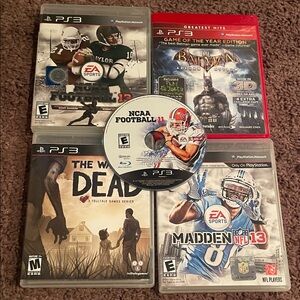 EA Sports PS3 Video Game Collection - Black